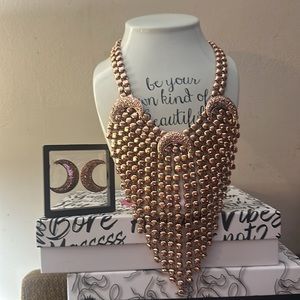 Sassy Jones Xenia Bib and Earring Set